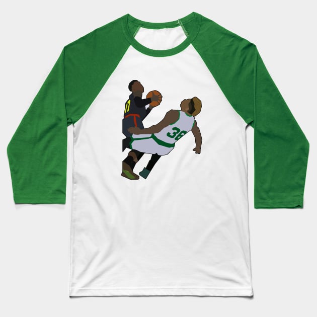 Marcus Smart Flop Baseball T-Shirt by xavierjfong